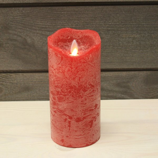 Led Kynttilä Punainen 16,7cm